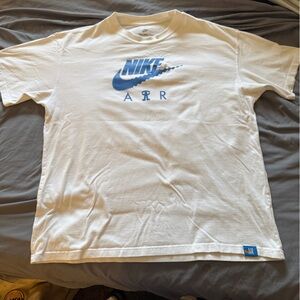 Nike Air White and Blue Tee